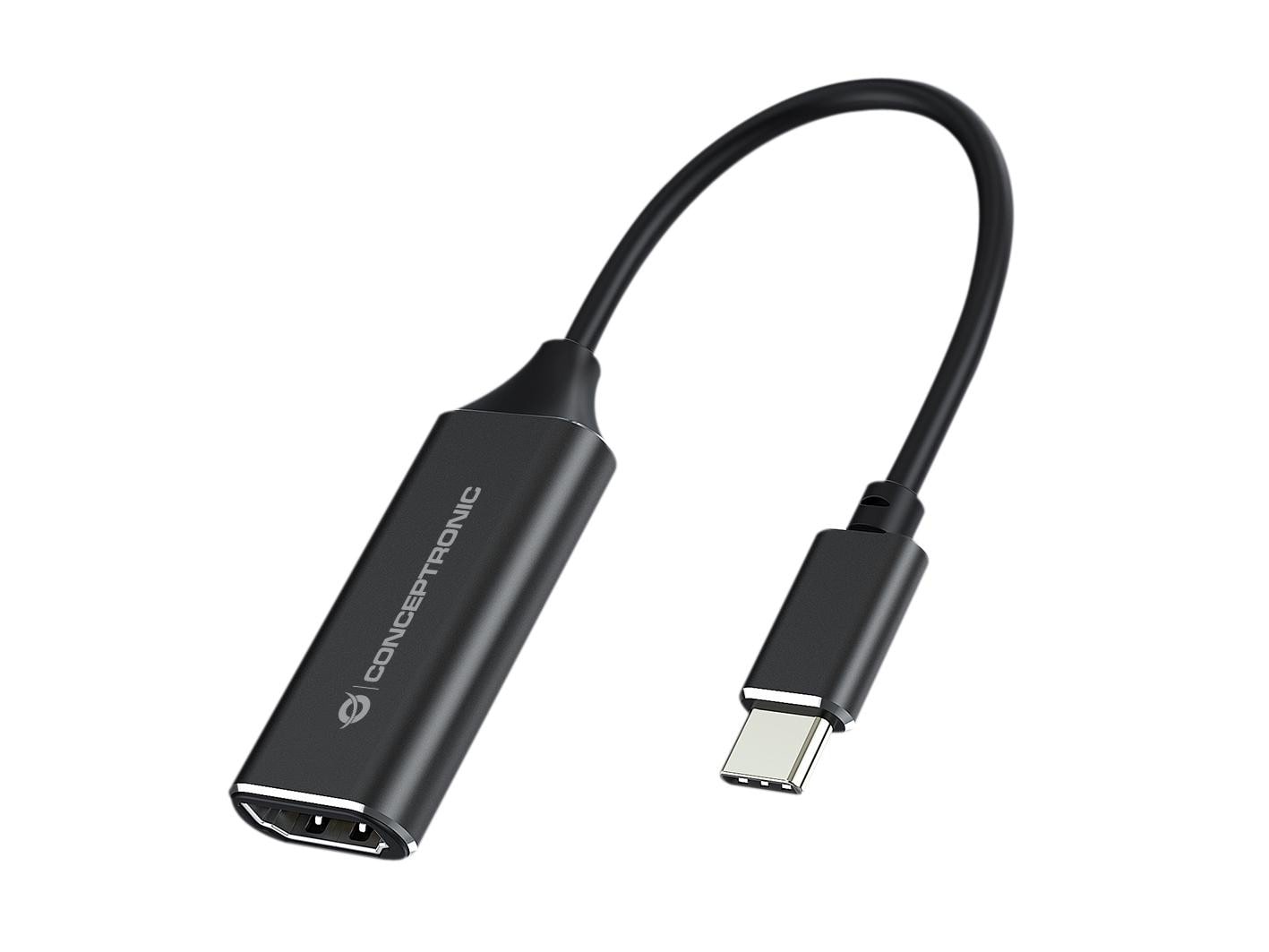 Conceptronic ABBY03B USB-C-zu-HDMI-Adapter 4K 30Hz