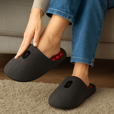 Rechargeable Red Light Therapy For Feet, Pulse Foot Therapy Device At Home For Inflammation & Itchiness Relief Rechargeable Red Light Therapy For Feet, Pulse Foot Therapy Device At Home For Inflammation & Itchiness Relief