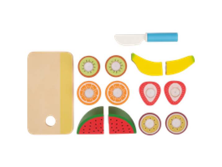 LUPILU® Set de jeu sandwich ou fruits ou viande et poisson ou légumes