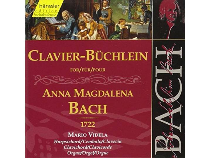 Anna Videla - Clavier-Buechlein For Anna Magdalen