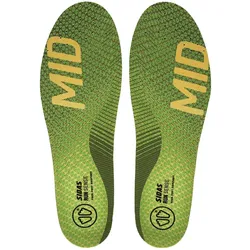 Sidas Unisex 3 Feet Run Sense Mid Einlegesohle grün