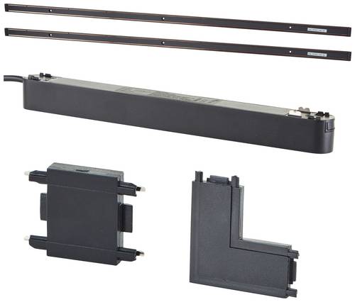 Brilliant 30070/76 Click&Shine Schienen-Basissystem Schwarz