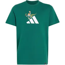 adidas Sport Inspired Graphic T-Shirt Kinder KE1617 - collegiate green 164