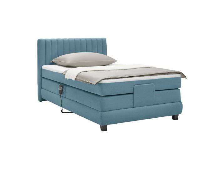 Boxspringbett Dixon Dunkelblau ca. 120x200cm