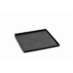 Merrychef® Korb ungelocht schwarz 279x279 mm