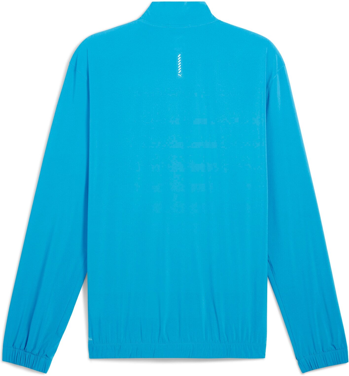Trainingsjacke PUMA "RUN VELOCITY WOVEN JACKET", Herren, Gr. XL, blau (speed blau), Obermaterial: 88% Polyester, 12% Elasthan, unifarben, regular fit normal, Jacken Trainingsjacke, mit Nahttaschen, mit Reissverschluss und Schutzleiste, atmungsaktiv speed 