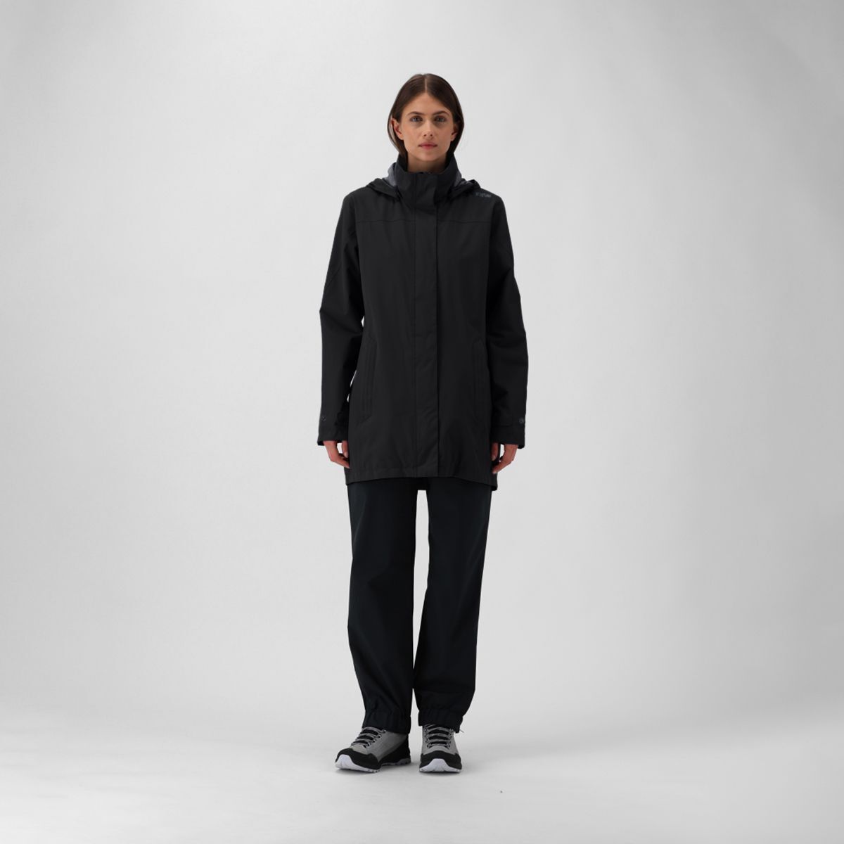 CMP Woman Jacket Snaps Hood nero (U901) 44 39X6646-U901-44