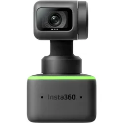 Insta360 Link (8 Mpx), Webcam, Grün, Schwarz