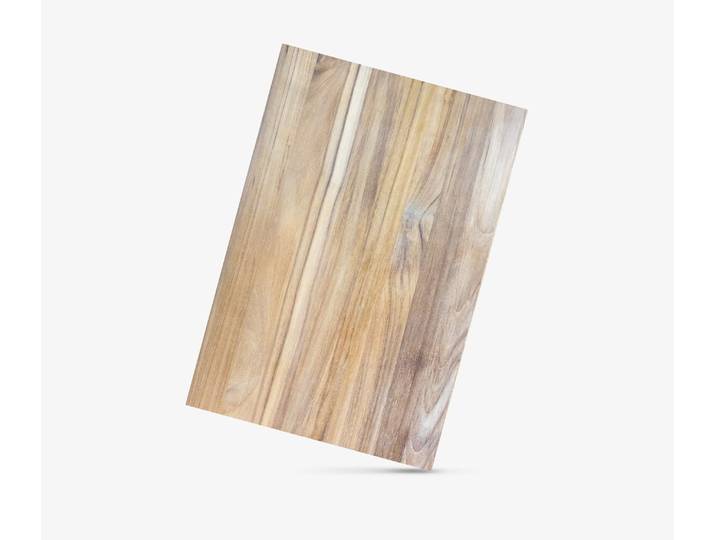 Teak durchgängige Lammele 1600 x 800 mm 18 mm