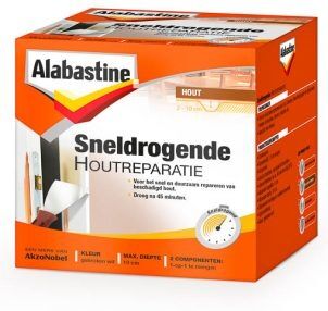Alabastine Sneldrogende Houtreparatie - 500 gram    8710839110857   Verf