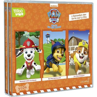 PAW Patrol Hörspielbox 7 (allein zu Hause / Meerfellfreunde / Flaschengeist) - , CD, 4061229092074