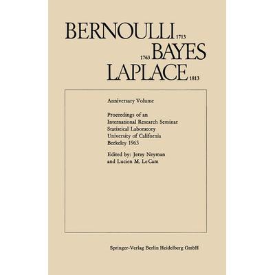 Bernoulli 1713, Bayes 1763, Laplace 1813, Taschenbuch von Jerzy Neyman,Lucien M. Le Cam, Springer Berlin, 978-3-642-49466-6