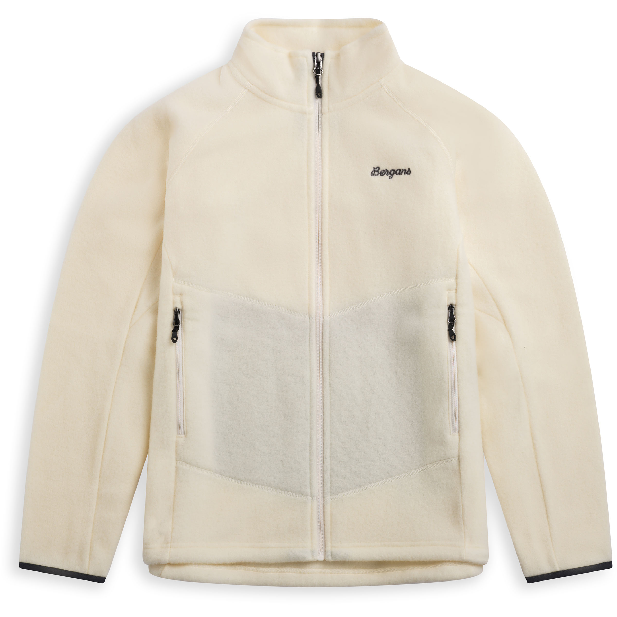 Bergans Rabot Merino Fleece Damen Fleecejacke beige Größe XL Trekking Elastisch Merinowolle
