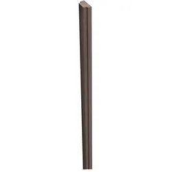 GroJa Solid Stecksystem BPC Pfostenabdeckleiste 300 cm - Terra