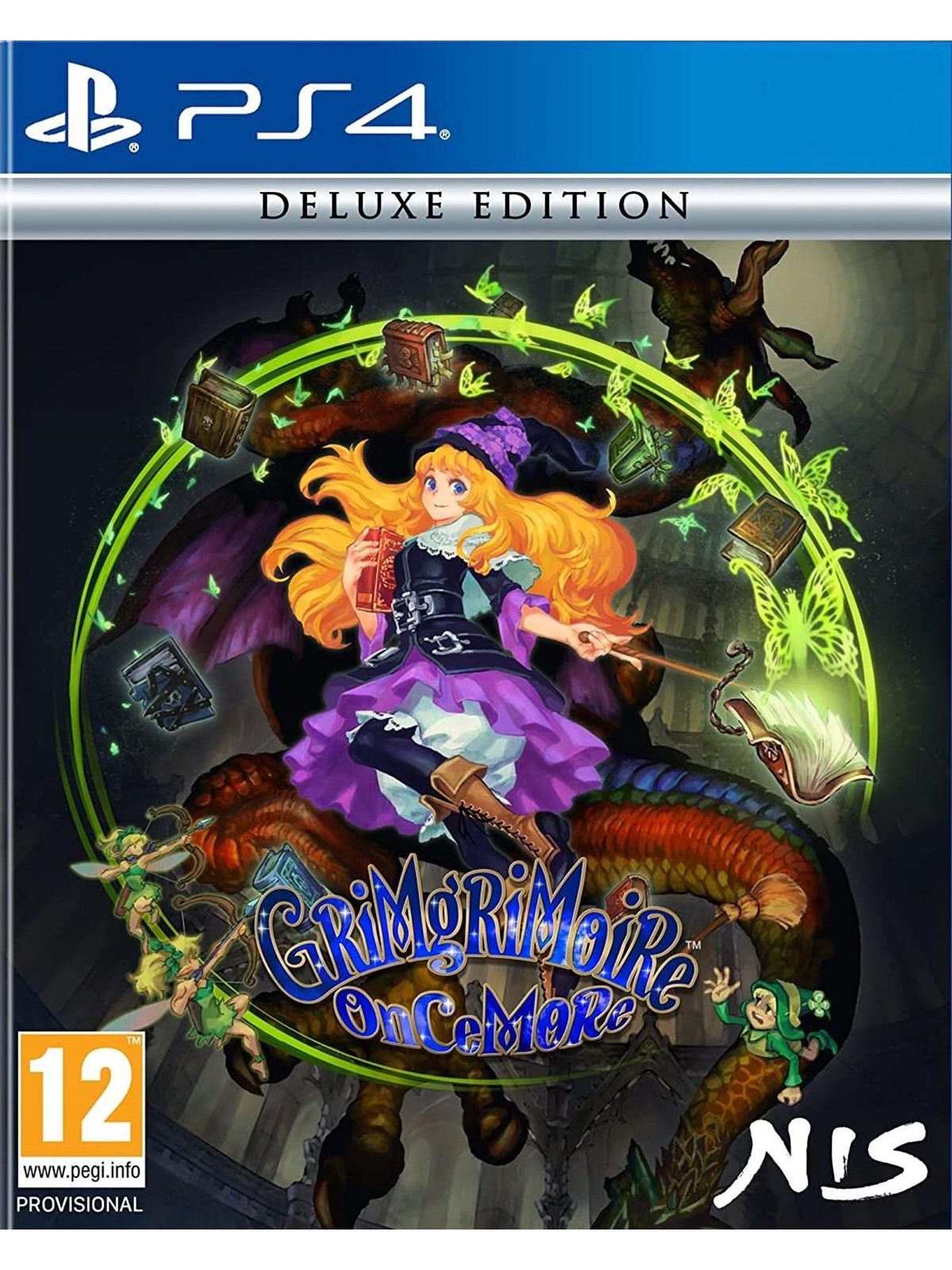 GrimGrimoire OnceMore (Deluxe Edition) - Sony PlayStation 4 - Strategie - PEGI 12