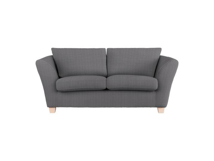 2-Sitzer-Sofa Devado Dunkelgrau Cord