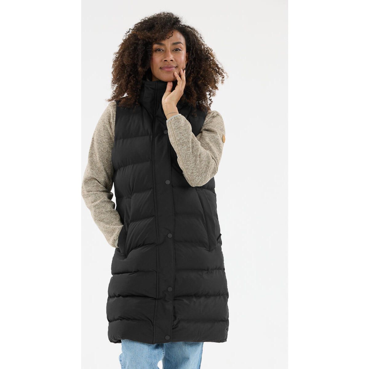 Whistler Joana W Puffer Vest black (1001) 44 W253217-1001-44