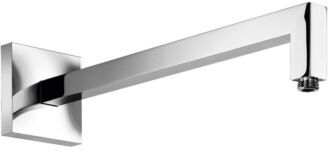 Herzbach Living Spa Brausearm 11.674200.2.01 420 mm mit Flanschbefestigung, für Regenbrause square, chrom