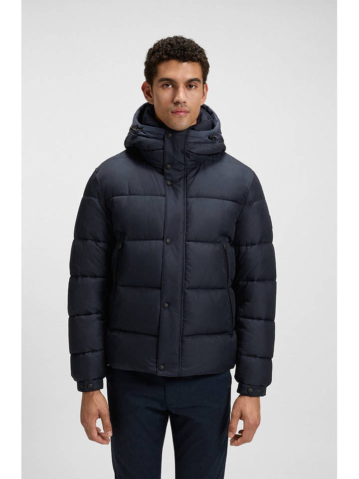 Hugo Boss Underwear Steppjacke in Dunkelblau - 50