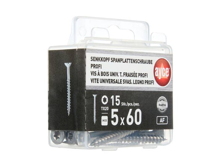 SK Spannplattenschraube Inox 60 × 5 mm