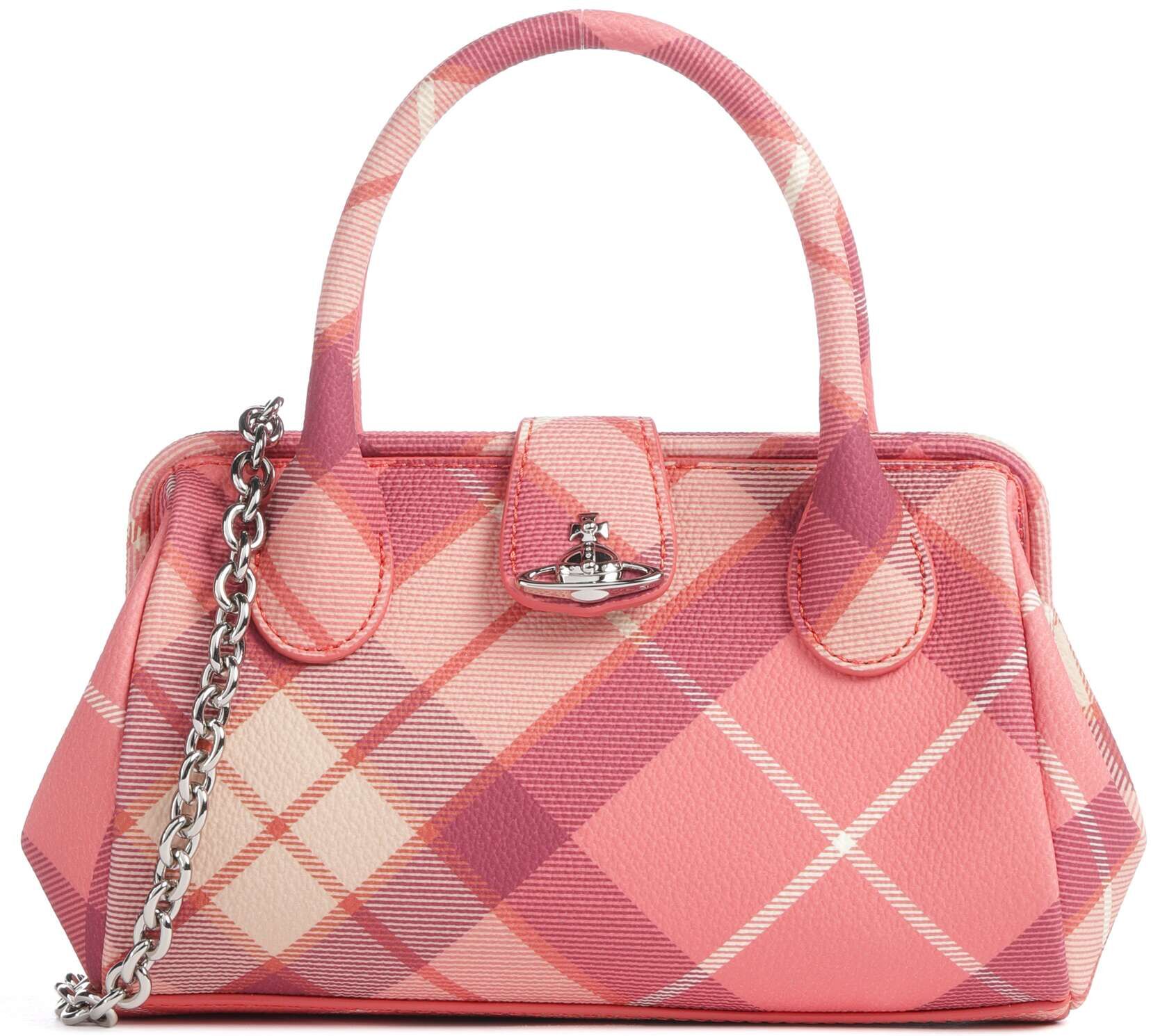 Vivienne Westwood Pamela Buccia D'Arancia Small Handtasche aus Leder, mehrfarbig