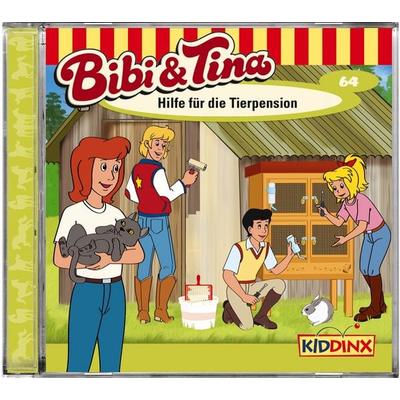 Bibi und Tina 64: Hilfe für die Tierpension - Ulf Tiehm,Ulli Herzog,Susanne Bonasewicz,Dorette Hugo,E. Meyka, CD, 4001504261641