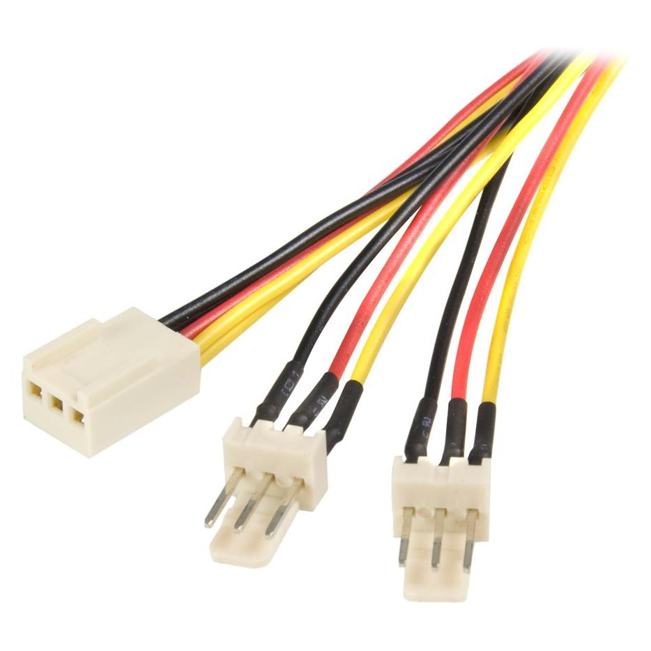 StarTech 12IN TX3 FAN POWER CABLE (30 cm, 3 Pin) (TX3SPLIT12)