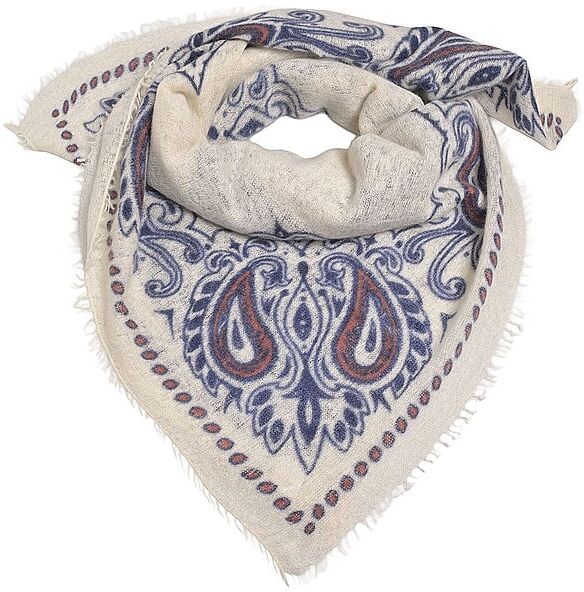 CUTE STUFF Kaschmirtuch BANDAN  creme EG