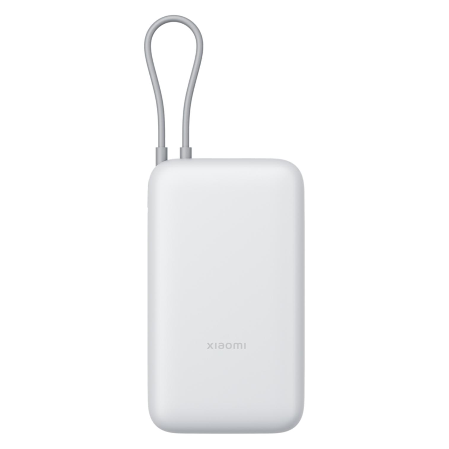 Xiaomi Power Bank 20000 (Integrated Cable) (20000 mAh, 22.50 W, 74 Wh) (BHR9738GL)
