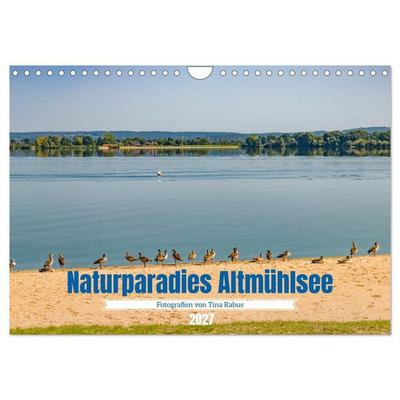 Naturparadies Altmühlsee (Wandkalender 2027 DIN A4 quer), CALVENDO Monatskalender