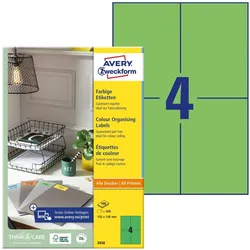 Avery, Etiketten, Etiketten