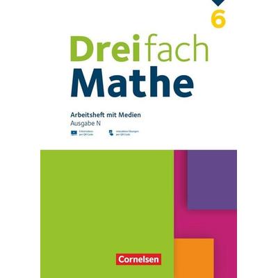 Dreifach Mathe - Ausgabe N - 6. Schuljahr, Taschenbuch von , Cornelsen Verlag, 978-3-06-002609-8