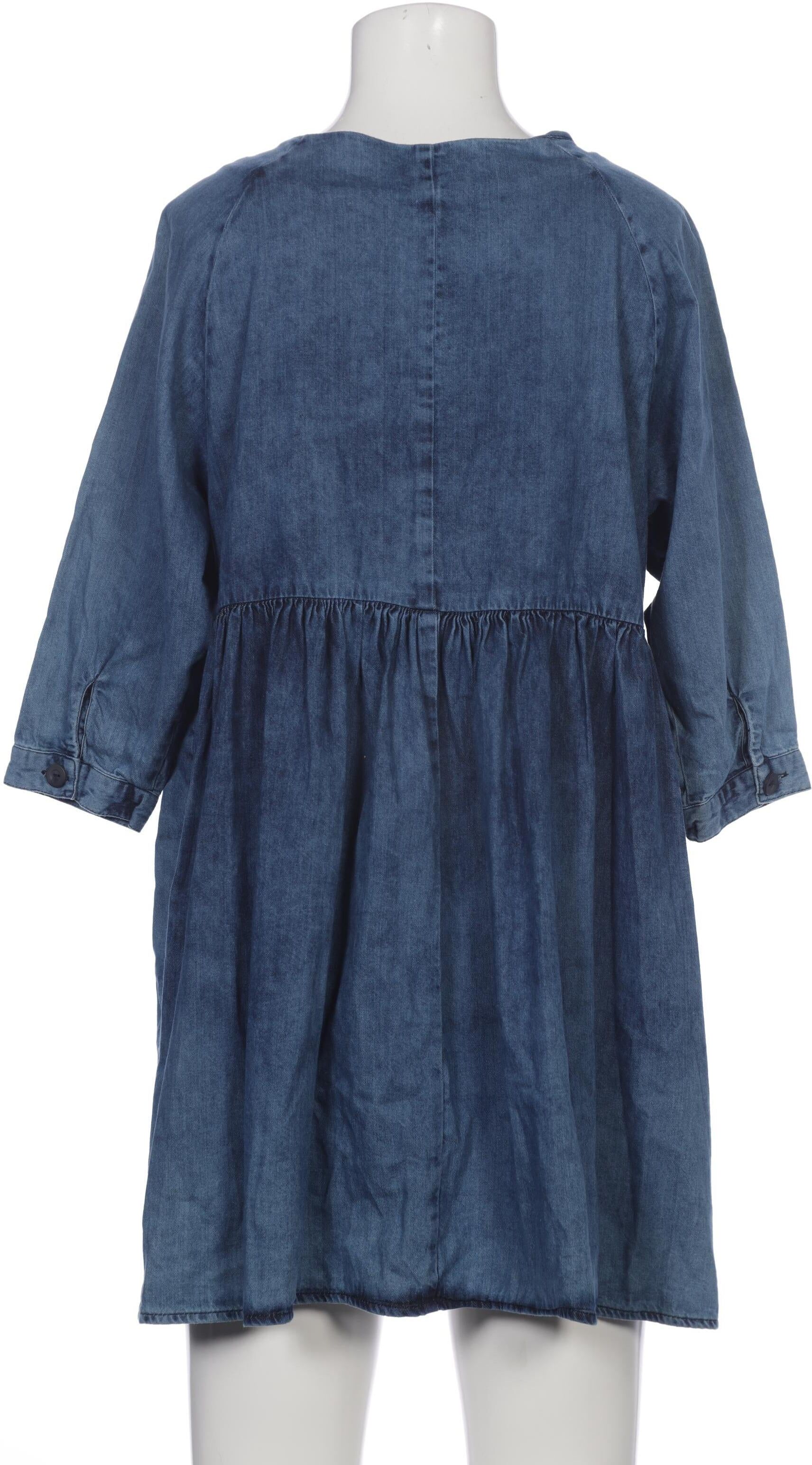 asos Damen Kleid, Marineblau, Gr. EU 34, Baumwolle - Second Hand
