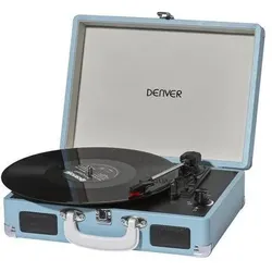 Denver Vpl-120 (Halbautomatisch), Plattenspieler, Blau
