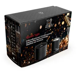PEUGEOT Geschenkset SPARKLE NIGHT Sektöffner Sektverschluss Kapselschneider