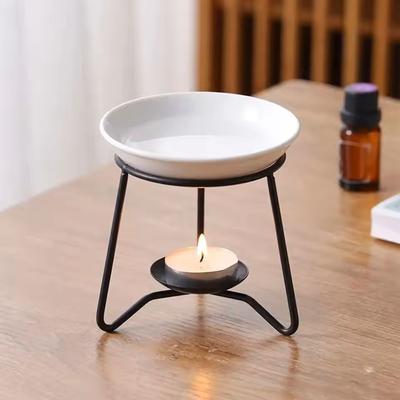 Inspire Select Stylish Wax Melt & Tealight Oil Burner Aroma Diffuser Home Decor black