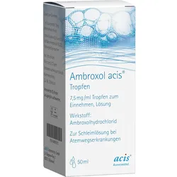 AMBROXOL acis Tropfen 50 ml
