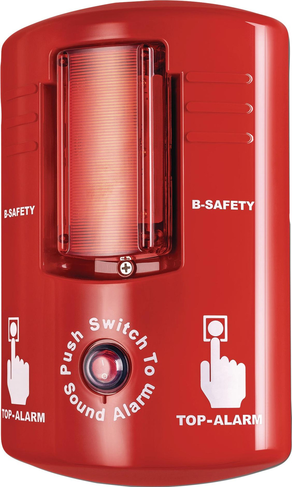 B-Safety Top-Alarm rot sensor met handmatige wandmontage en signaalsterkte van 100 (+/- 5 dB) dB/1 meter