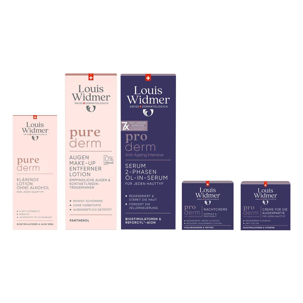 LOUIS WIDMER GmbH Widmer Beauty-Set: Klare Haut & Pflege über Nacht 08105356