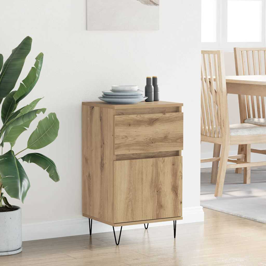 Natur Pur 40cm Sideboard Artisan Oak 70cm H X 40cm W X 35cm D