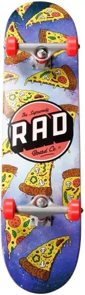RAD Skateboards Skateboard Komplettboard RAD Logo Progressive (8" - Galaxy Pizza)