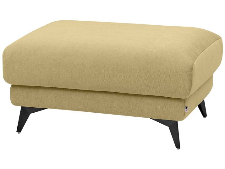 Set one by Musterring Hocker SET ONE MIDLAND, limone, Webstoff