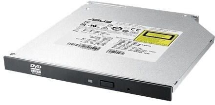 Asus SDRW-08U1MT Ultra Slim 9.5mm Internal SATA DVD Writer, Black
