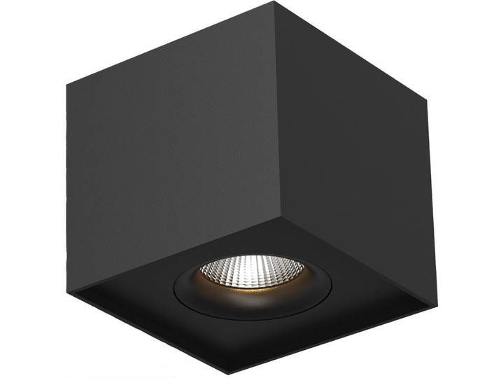 Led plafondspot Iblocc zwart Lyora - 107076