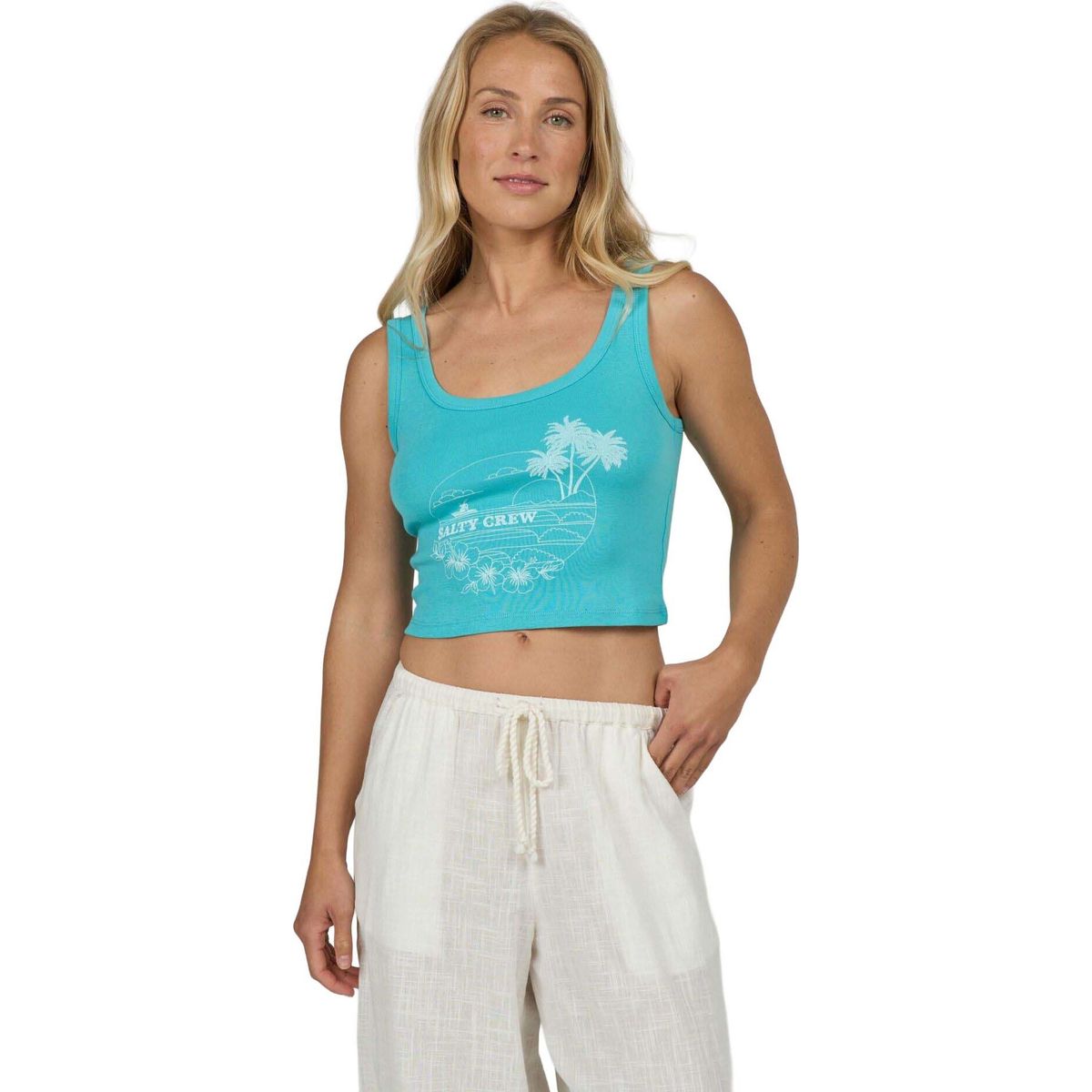 Salty Crew OUT TO SEA Tank turquoise (TURQ) L 20635260W-TURQ-L