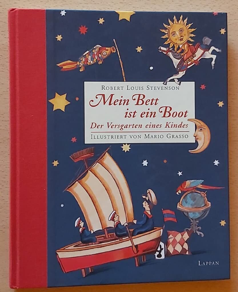 Stevenson, Robert Louis - Mein Bett ist ein Boot: Der Versgarten eines Kindes - Preis vom 14.10.2026 23:07:16 h