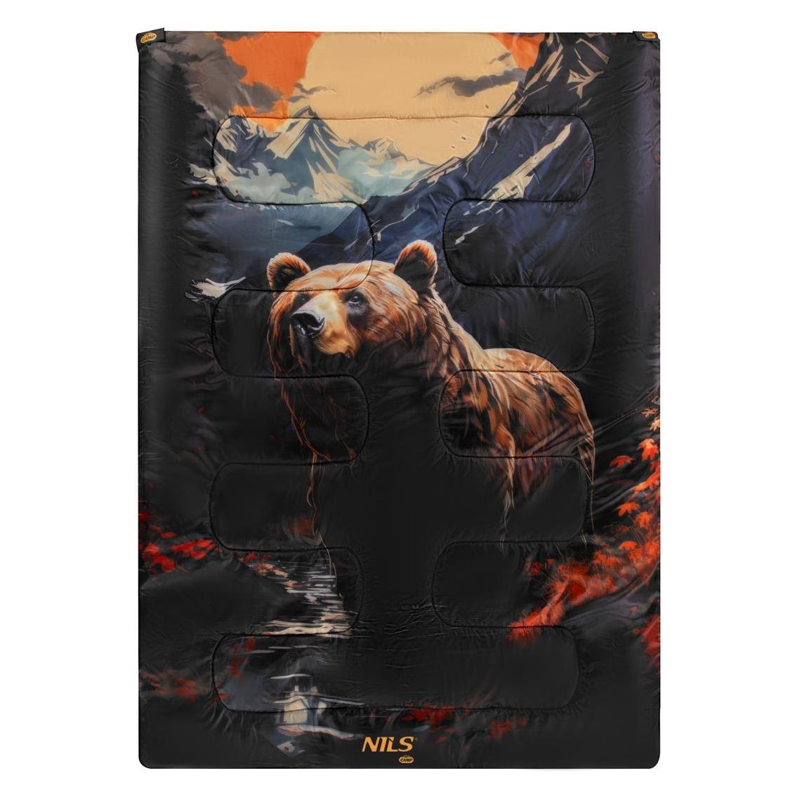 Nils NC3601 ŚPIWÓR 3W1 DWUOSOBOWY BEAR CAMP (57624300)