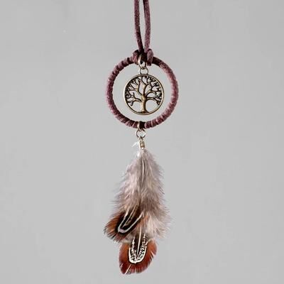 Inspire Select Dream Catcher Feather Car Hanging Pendant Ornament Handmade Rearview Mirror Decoration Gift Dream Catcher Feather Car Hanging Pendant Ornament Handmade Rearview Mirror Decoration Gift