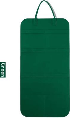 Inspire Curations Pet Toy Storage Organizer Bag For Cat Wands, Catnip & Grooming Essentials green