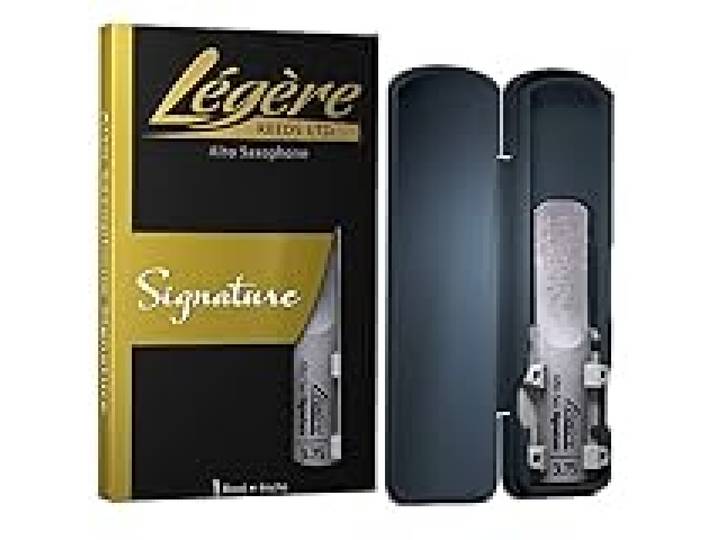 Légère Reeds - Anche Pour Saxophone Alto, Signature, Force 3.75 (ASG3.75) - Anche Synthétique Haut de Gamme Pour Bois